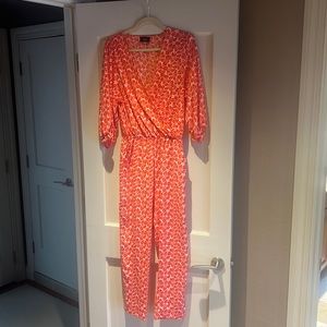 Red/White Vici Romper